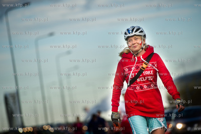 Gdansk. Droga Zielona. Night Skating Trojmiasto 2016...