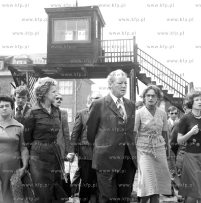 Wizyta kanclerza Republiki Federalnej Niemiec Willi...