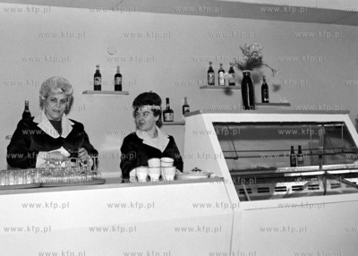 Restauracja Jachtowa w Gdansku Stogach. 28.02.1968...