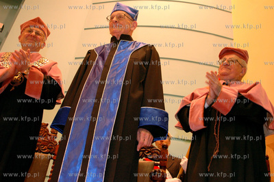 Nadanie tytulu doktora honoris causa Uniwersytetu Gdanskiego...