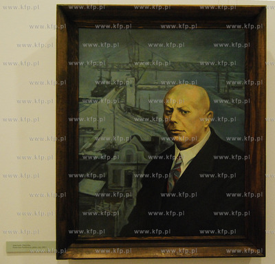 Ekspozycja stala w salach Muzeum Miasta Gdyni Nz. Portret...
