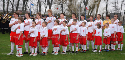 Reprezentacja Polski do lat 17 (rocznik 1991) przegrala...