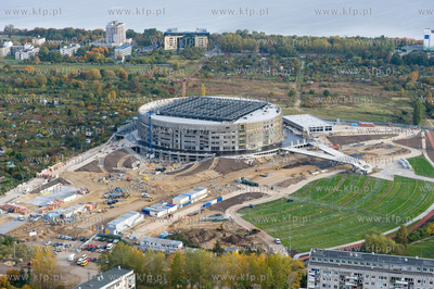 Budowa hali sportowo - widowiskowej na granicy Gdanska...