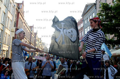 Gdansk. Baltic Sail. Parada zaglarzy ul. Dluga
10.07.2009
fot....