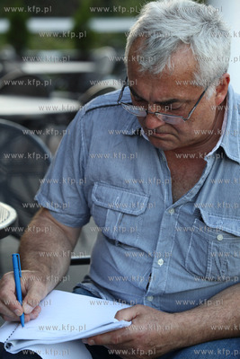 Gdansk - Brzezno. Plan zdjeciowy filmu MILION DOLAROW...