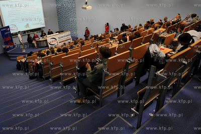 Gdansk. Uniwersytet Gdanski. Panel dyskusyjny polaczony...