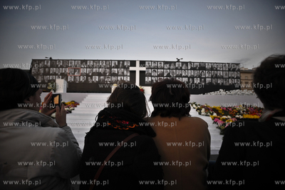 Pozegnanie pary Prezydenckiej na Placu Marszalka Jozefa...