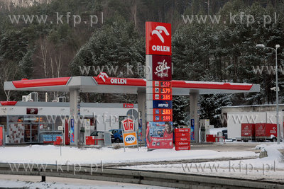Stacja paliw Orlen przy drodze krajowej nr 6 (ul. Morska)...