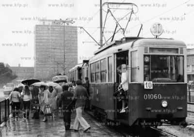 Przystanek tramwajowy przy Dworcu Gdansk Glowny PKP...