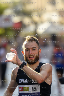 30. Bieg św. Dominika n/z bieg elity mężczyzn na...