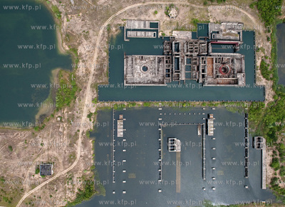 Ruiny Elektrowni Jadrowej w Zarnowcu. 22.06.2009 fot....