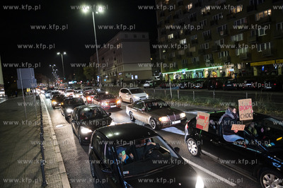 Gdynia. Protest samochodowy wobec kontrowersyjnego...