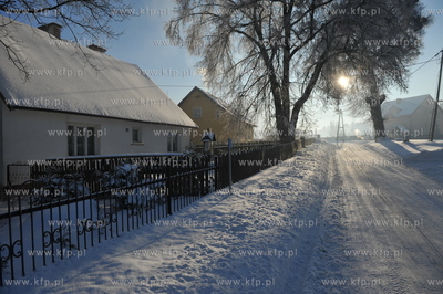 Zima w Sulminie na Kaszubach.
14.01.2010
fot. Maciej...