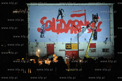 Koncert i widowisko "Solidarnosc. Twoj aniol Wolnosc...