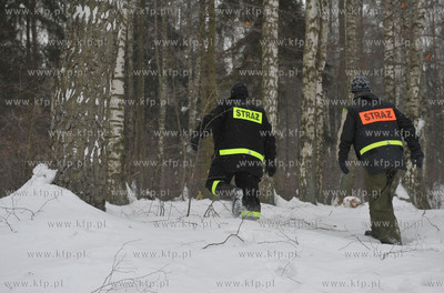 Poszukiwanie zaginionej kobiety Marii Pettke w Leznie...