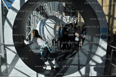 Gdynia. Centrum Nauki Experyment. 10.02.2015 fot. Maciej...