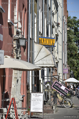Gdańsk Głowne Miasto.  Ul. Świętojańska. 5.07.2018...