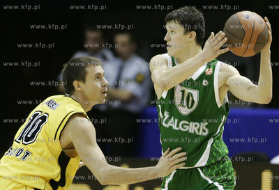 Gdansk. Hala Olivii. Euroleague Basketball. Mecz Asseco...