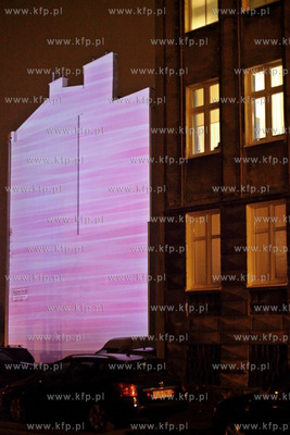 Gdansk. Dolne Miasto. Festiwal Narracje czyli wielkoformatowe...