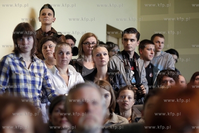 Uniwersytet Gdanski. Debata o zwiazkach partnerskich.
27.05.2013
fot....