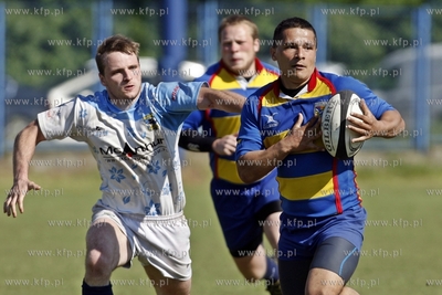 Sopot. I Liga Rugby. Mecz Ogniwo Sopot - Juvenia Krakow....