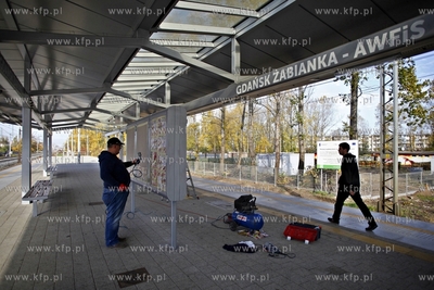 Wyremontowany przystanek Szybkiej Kolei Miejskiej Gdansk...
