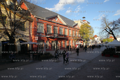 Wyremontowany budynek bylego kina Polonia w Sopocie....