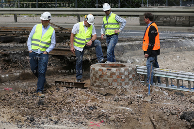 Gdańsk. Budowa tunelu pod ul. Hucisko. Podczas prac...