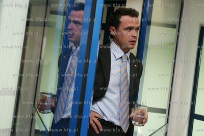 Slawomir Nowak, posel Platformy Obywatelskiej. 22.09.2005...