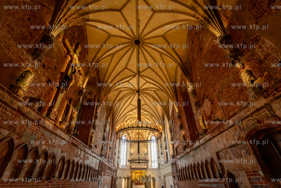 Wnętrze kościoła NMP na zamku w Malborku.
13.09.2023
fot....
