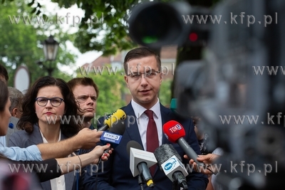 Briefing prasowy z udziałem prezydent Aleksandry Dulkiewicz...