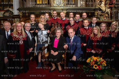 Uroczystość wręczenia medali Rady Miasta Gdańska....