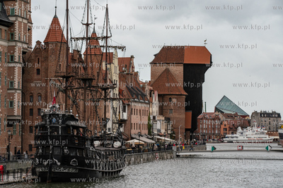 Cofka na Motławie w Gdańsku. 30.01.2022 / fot. Anna...