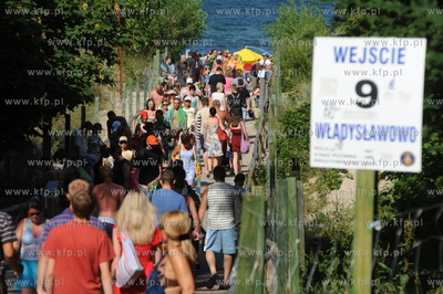 Plaza, Wladyslawowo. Sezon w pelni 08.08.2009 fot....