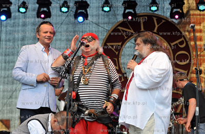 Gdansk Sail. Uroczyste przekazanie kluczy do miasta....