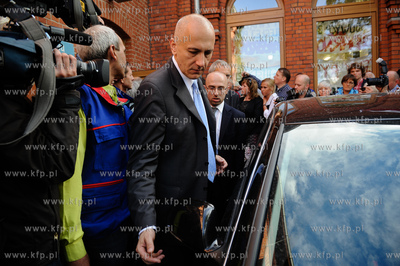 Gdansk. stocznia Gdanska. Historyczna sala BHP. Spotkanie...