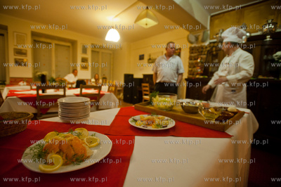 Gdansk. Restauracja Kuchnia Rosyjska. Noc Restauracji...