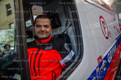 Gdynia. Miejska Stacja Pogotowia Ratunkowego. Uroczystosc...