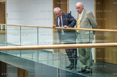 Gdansk. Uroczystosc oficjalnego otwarcia nowej siedziby...