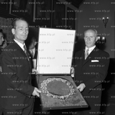 Łańcuch, insygnia rektorskie Uniwersytetu Gdanskiego...