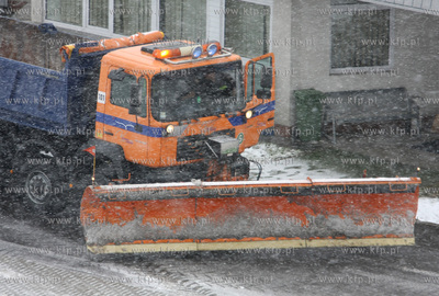 Gdansk, Rebiechowo. Nz. Sprzet uzywany do Akcji Zima...