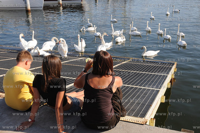 Przystan Jachtowa Marina Gdynia. IV Targi Sportow Wodnych...