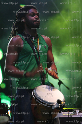 Ostroda Reggae Festiwal 2009. Na scenie Overproof Sound...
