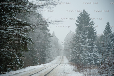 Osowo. Powiat Bytowski. Zimowy krajobraz.
19.01.2010
fot....