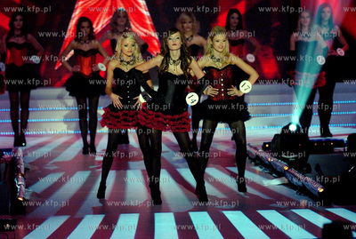 Slupsk wybory Studenckiej Miss Polski. Nz. Katarzyna...