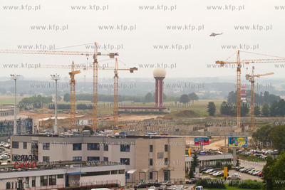 Gdansk, Rebiechowo. Rozbudowa Portu Lotniczego Gdansk...