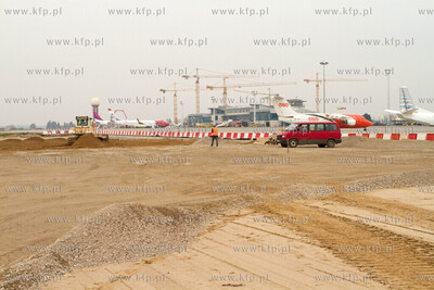 Gdansk, Rebiechowo. Rozbudowa Portu Lotniczego Gdansk...