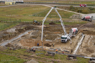 Gdansk, Rebiechowo. Rozbudowa Portu Lotniczego Gdansk...