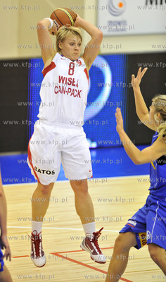 Hala Wisly w Krakowie. Ford Germaz Ekstraklasa. Koszykarki...