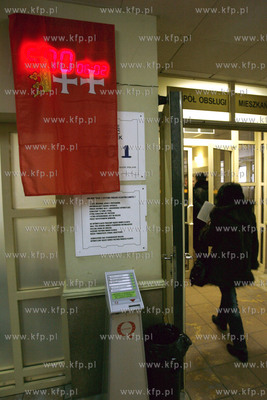 W holu budynku Urzedu Miejskiego w Gdansku zostal odsloniety...